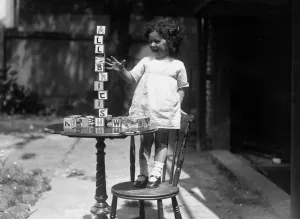 Alphabet Blocks Drucke: Building Bricks