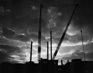 City Of London Construction Drucke: Cranes