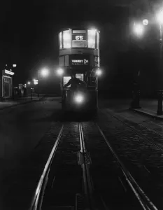 Vintage UK Transportation Drucke: First Up