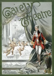 Vintage Theatre Art Drucke: Gaiety Programme