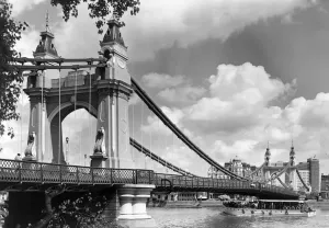 Brücke Drucke: Hammersmith-Brücke