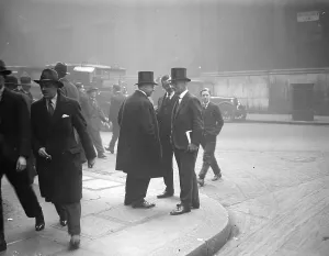 Fox Photos Archive Images Drucke: Top Hat Chat