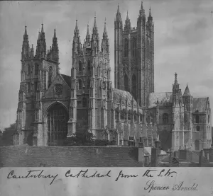 Canterbury Drucke: Kanturbier Kathedrale