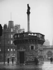Vintage Railway Stations UK Drucke: Glasgow Cross