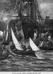 Isambard Kingdom Brunel Drucke: Großer Westen Ankunft