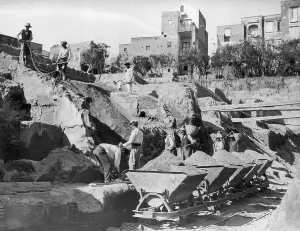 Herculaneum Excavation Drucke: Large Scale Dig