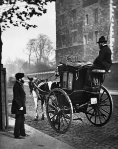 Porträt Drucke: Kabelfahrer von London