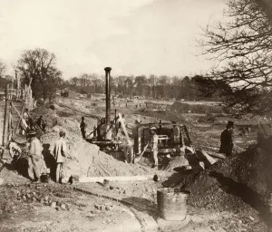 Philip Henry Delamotte Photos Drucke: Mortar Machine