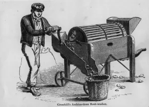 Industrial Landscape Drucke: Root-Washer
