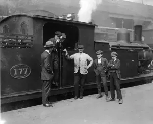 Locomotive Photography Drucke: Staff And Engine