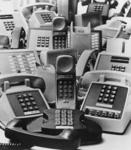 Vintage Communication Devices Drucke: Technolgical Advance