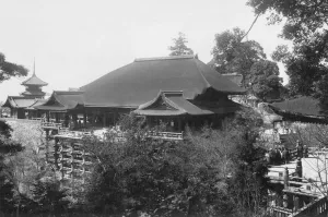 Kyoto Temple Drucke: Temple