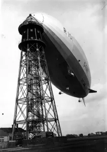 Luftfahrt Drucke: Mooring R 101