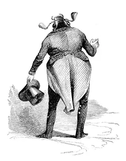 Grandville Influenced Artwork Drucke: Humanized animals illustrations: Beetle