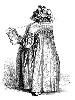 Menschentierillustrationen: Weibliche Bärin