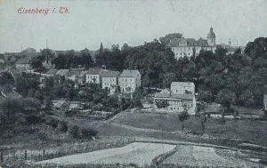 Digital Reproduction Postcard Drucke: Eisenberg in Thuringia, Thuringia