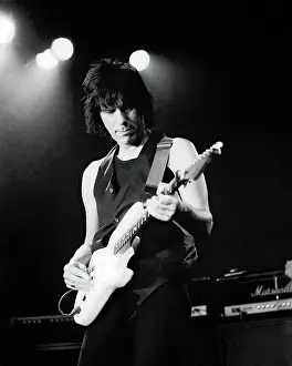 90s Rock Concerts Drucke: Jeff Beck Live