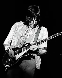 Vintage Concert Posters Drucke: Jeff Beck Live