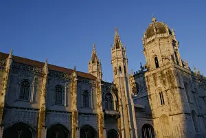 Lisbon Travel Destinations Drucke: The Jeronimo Monastery in Lisbon