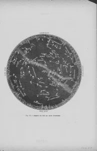 Night Sky Illustration Drucke: The Night Sky In October