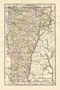 Old World Maps Drucke: Map of 1894