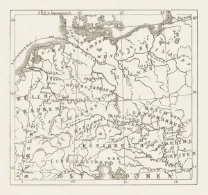 Bilder Datiert 13. August 2011: Karte von Deutschland