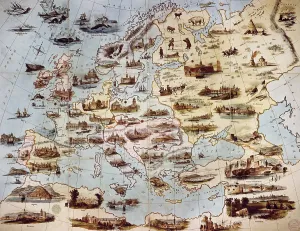 Cartography Artwork Drucke: Private Collection