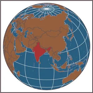Afghanistan Map Drucke: Afghanistan locator map
