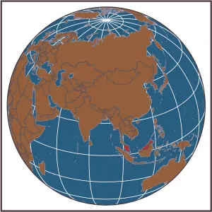 Afghanistan Map Drucke: Afghanistan locator map