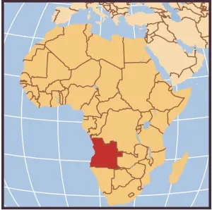Democratic Republic Of The Congo Map Drucke: Democratic Republic of the Congo locator map