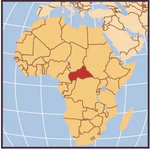 Democratic Republic Of The Congo Map Drucke: Democratic Republic of the Congo locator map