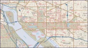 Reference Maps 2011 Edition Drucke: Downtown Washington, DC