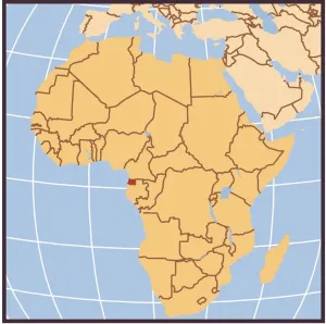 Kartenausweis von Equatorguinea