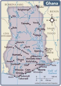 Botschaft aus Ghana