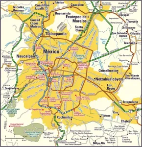 Mexiko-Stadt in Mexiko