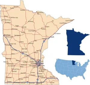 Minnesotamautikarte