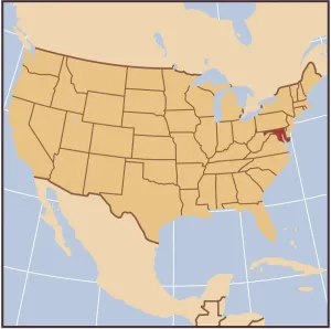 North Carolina reference map