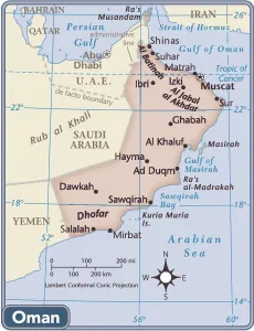 Bild des omani Landes