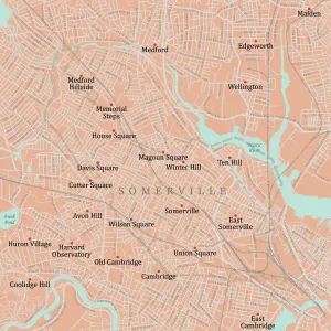 Cartography Artwork Drucke: Reference Maps, 1302927719