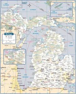 Fine Art Storehouse Maps Drucke: Reference Maps