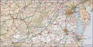 Fine Art Storehouse Maps Drucke: Reference Maps