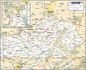 Fine Art Storehouse Maps Drucke: Reference Maps
