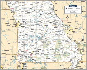 Fine Art Storehouse Maps Drucke: Reference Maps