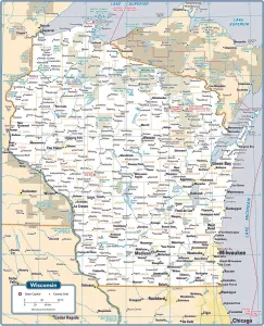 Fine Art Storehouse Maps Drucke: Reference Maps