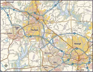 Fine Art Storehouse Maps Drucke: Reference Maps