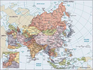 Fine Art Storehouse Maps Drucke: Reference Maps