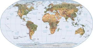 Fine Art Storehouse Maps Drucke: Reference Maps