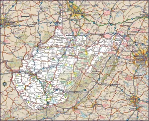 Fine Art Storehouse Maps Drucke: Reference Maps