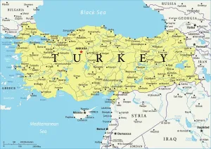Turkei Kartenbezug