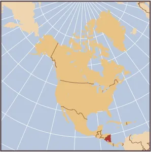 American Geography Map Drucke: United States reference map